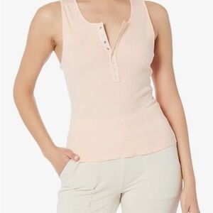 Free People Intimately Laid Back Henley Tank Top NWT